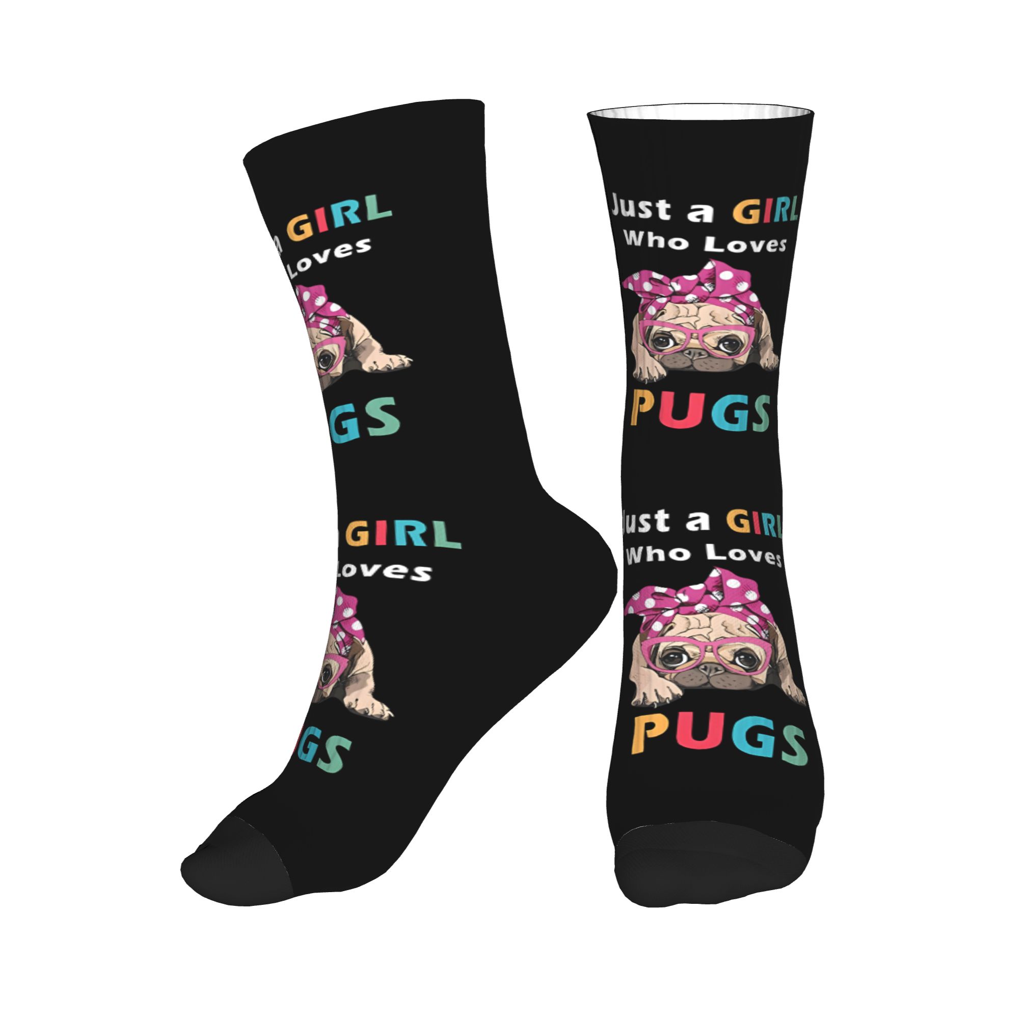 Dress Sock Men - Fun Men's Just a Girl Who