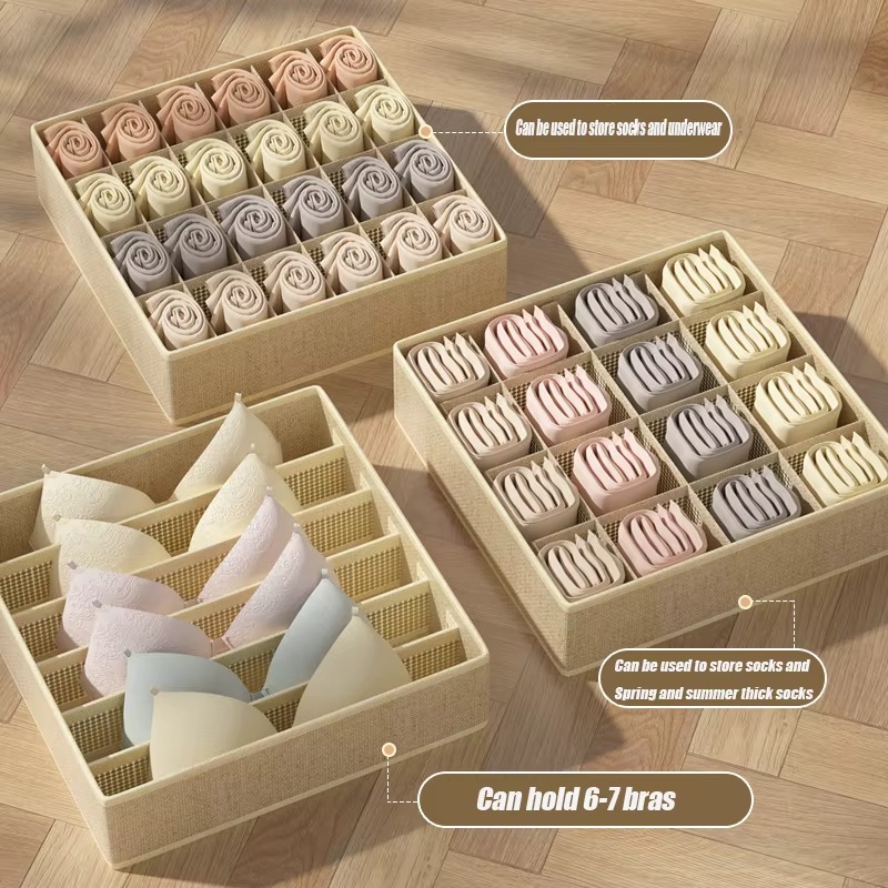 1-2Pcs Non-woven Fabric Underw - Sock Organizer Tray incelemesi ve fiyatı