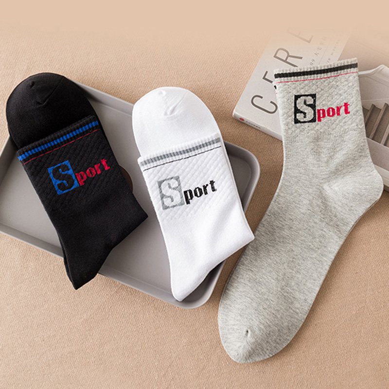 3 Pairs/Pack Big Large Socks E - Cotton Crew Sock Pack incelemesi ve fiyatı