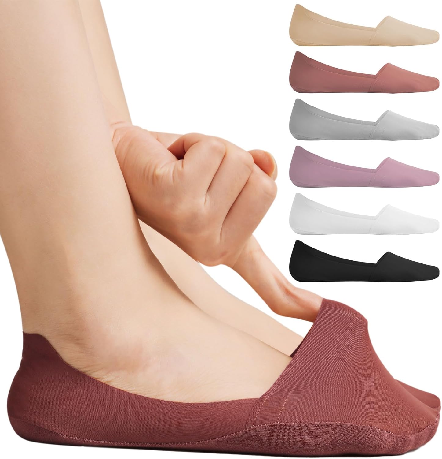 No Show Socks for Women, Non S - Invisibility Sock Loafer incelemesi ve fiyatı