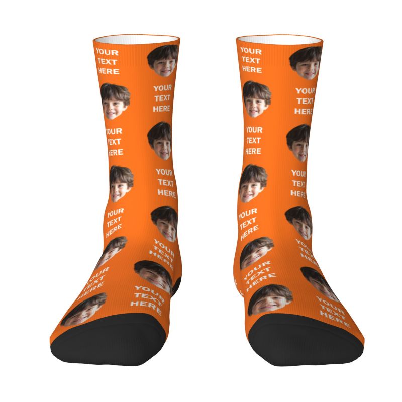 Personalized Photo Text Custom - Dress Sock Men incelemesi ve fiyatı