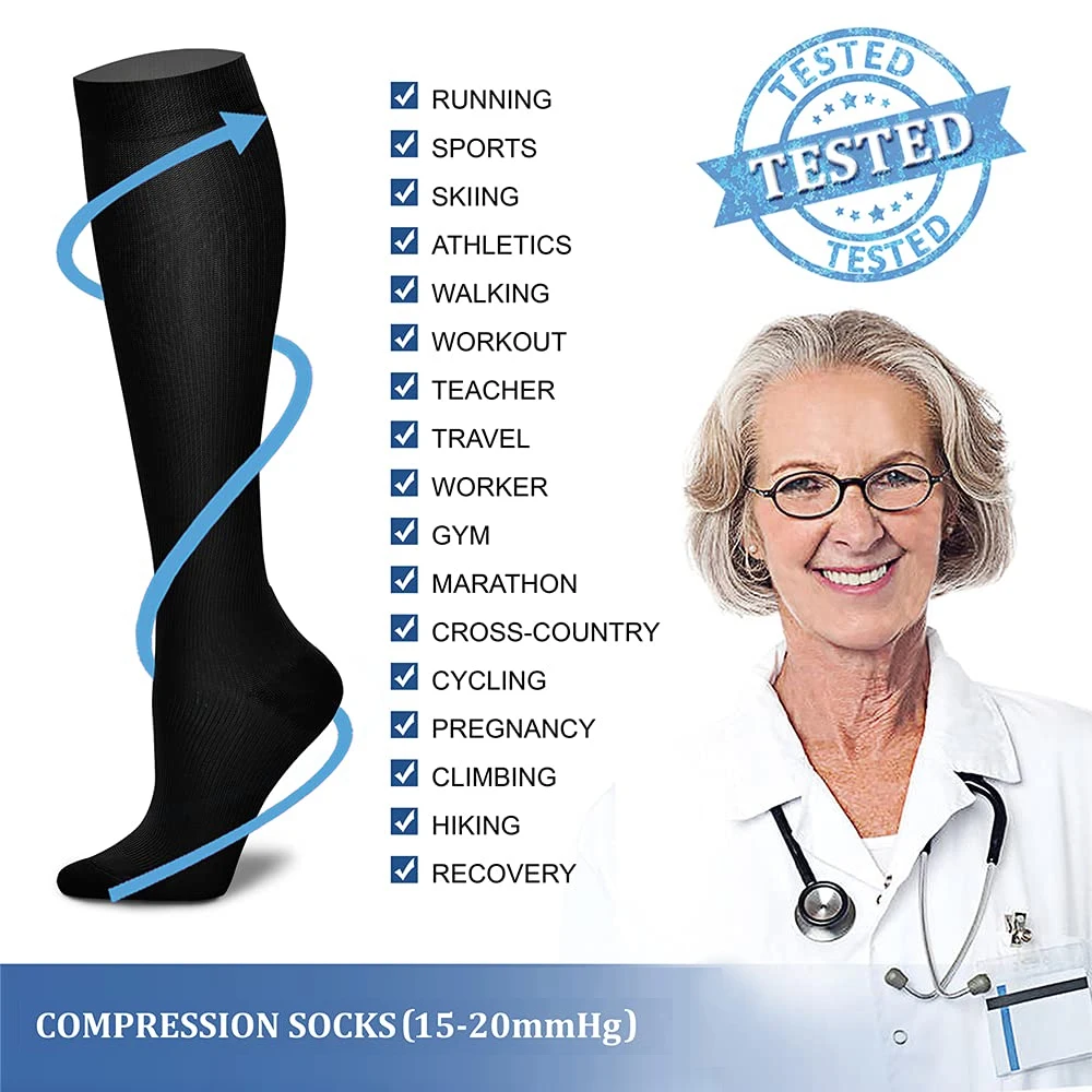 1Pair Women&Men Compression So - Compression Sock Medical incelemesi ve fiyatı