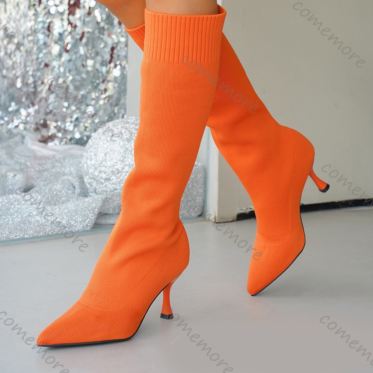Comemore Women's 2026 Spring A - Knee High Sock Women incelemesi ve fiyatı