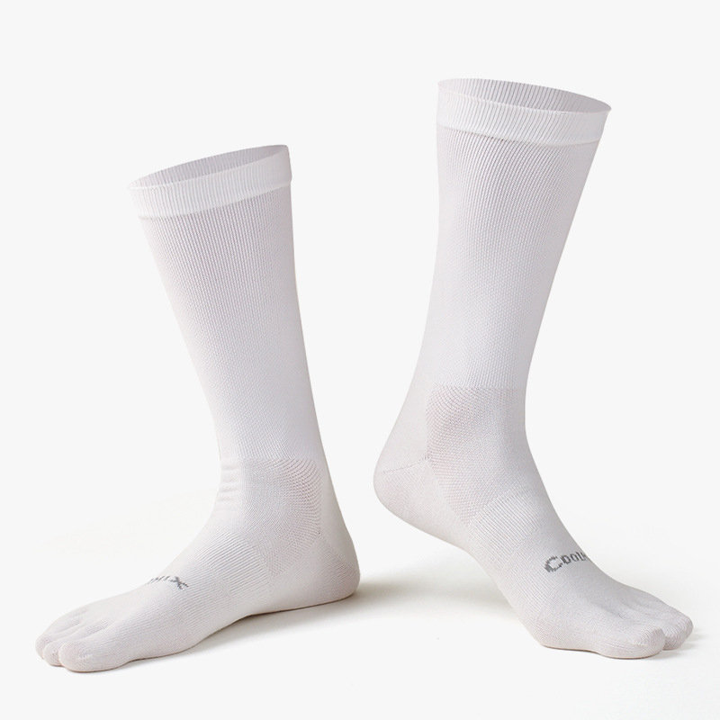 1/5 Pairs Men's High Crew Five - Toe Sock Split incelemesi ve fiyatı