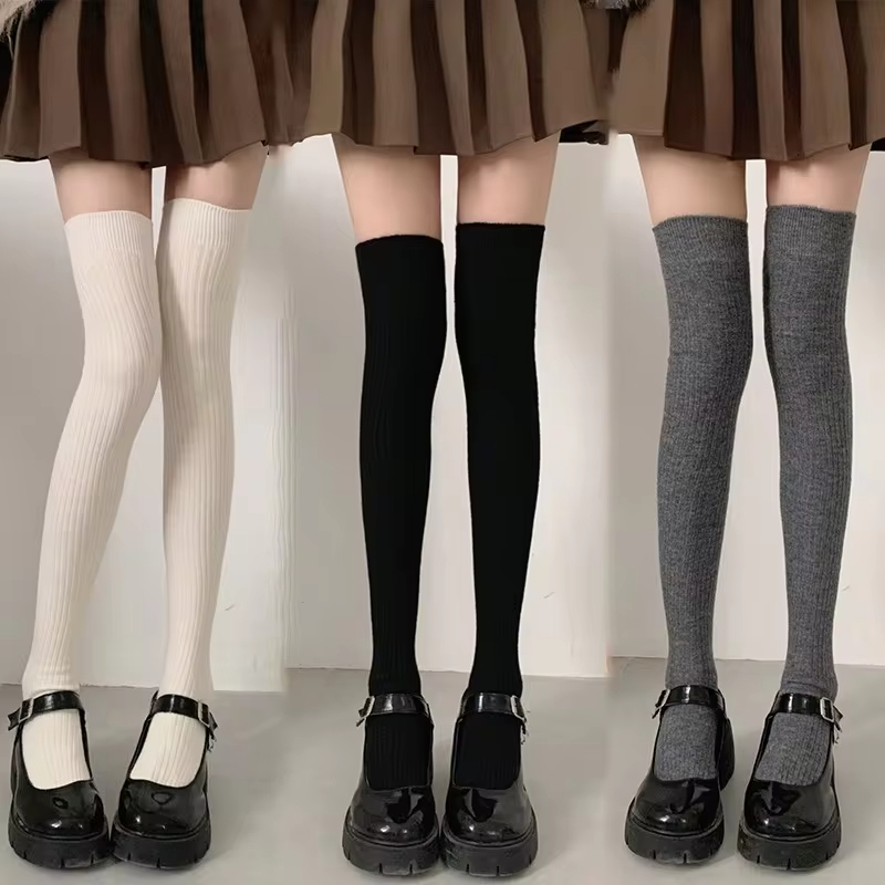 Autumn Winter Women's Stocking - Knee High Sock Women incelemesi ve fiyatı