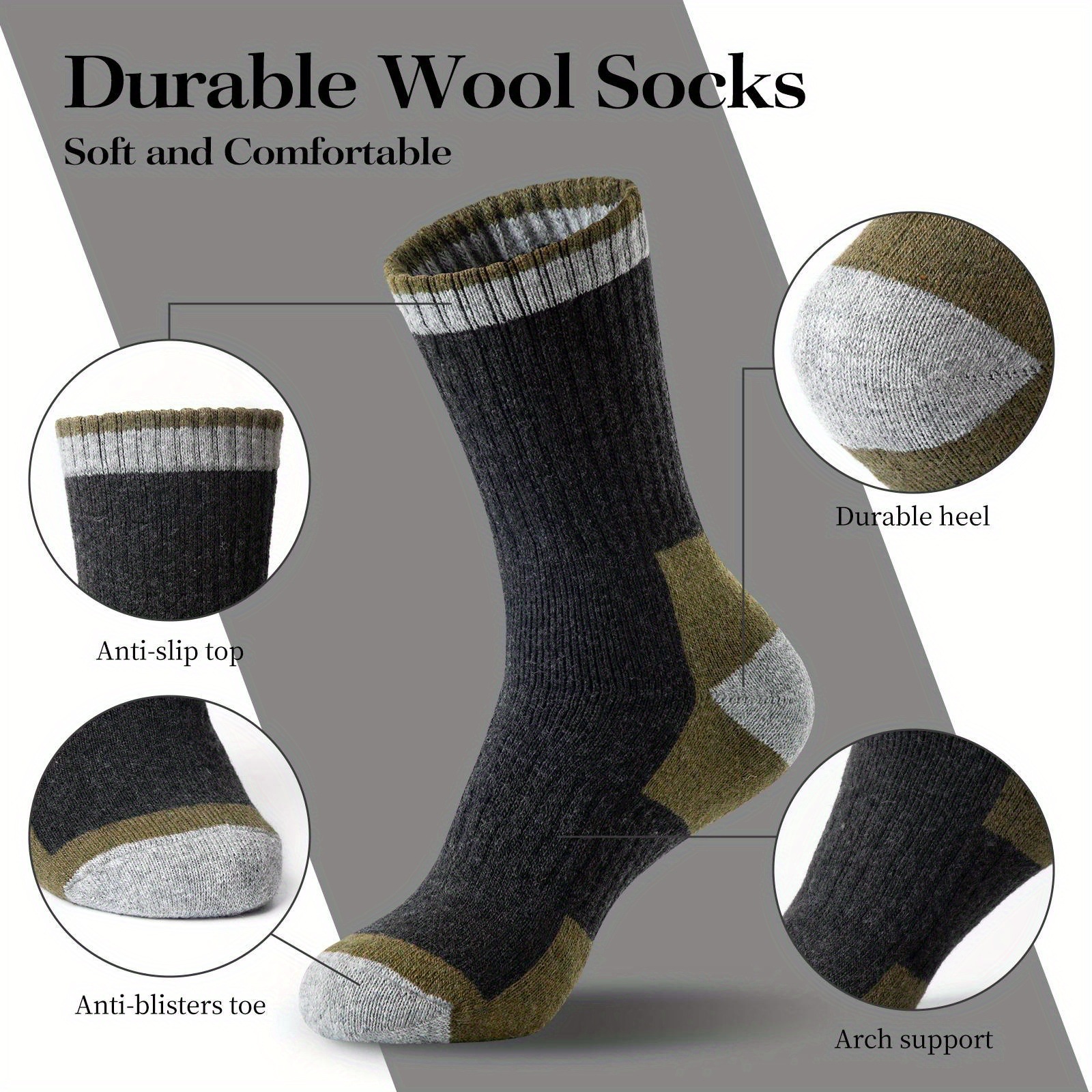 Winter Merino Wool Socks Thick - Wool Hiking Sock incelemesi ve fiyatı
