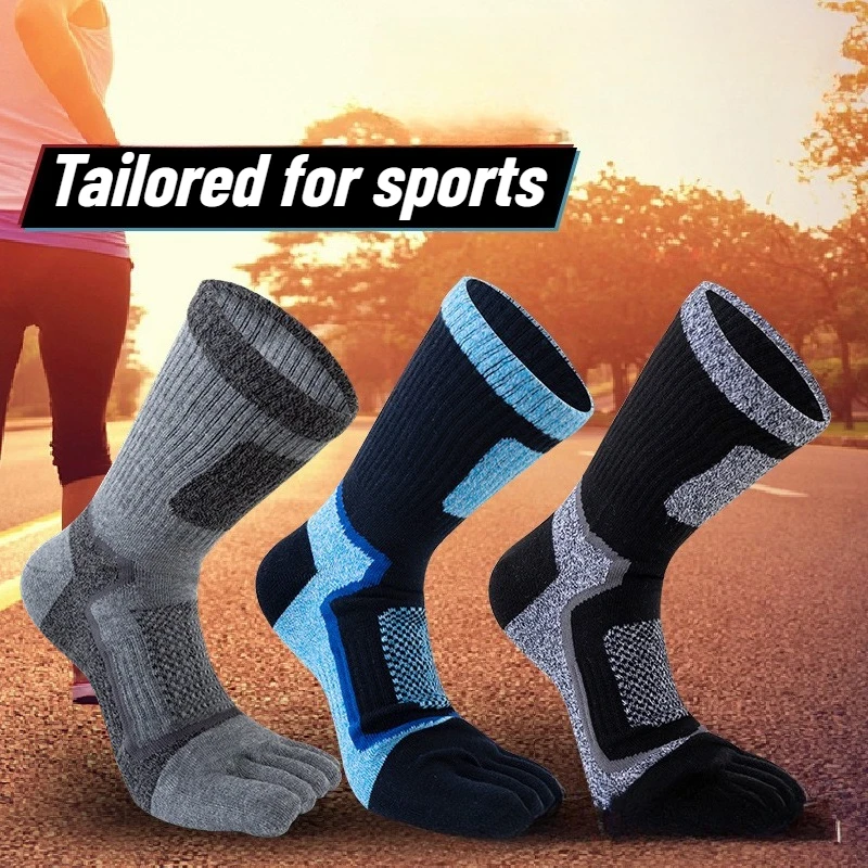 3 Pairs Men Sports Five Finger - Toe Sock Split incelemesi ve fiyatı