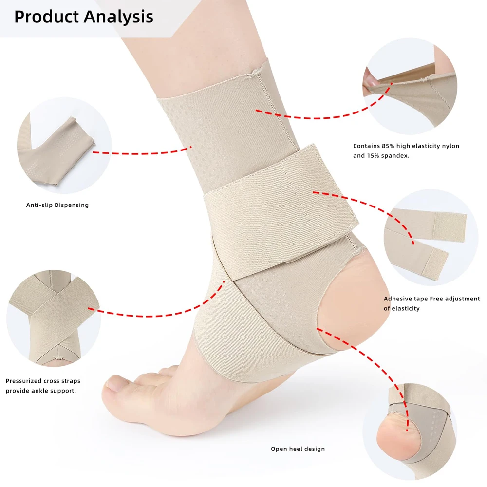 1Pcs Compression Ankle Brace S - Ankle Brace Sock incelemesi ve fiyatı