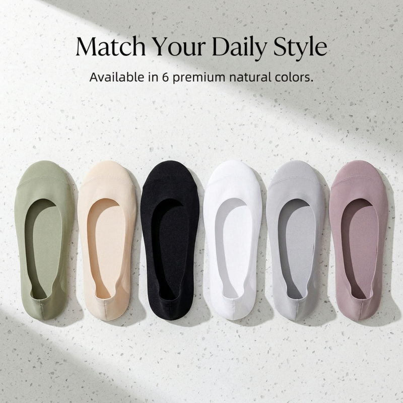 5Pair-Set Non-Slip Women Invis - Invisibility Sock Loafer incelemesi ve fiyatı