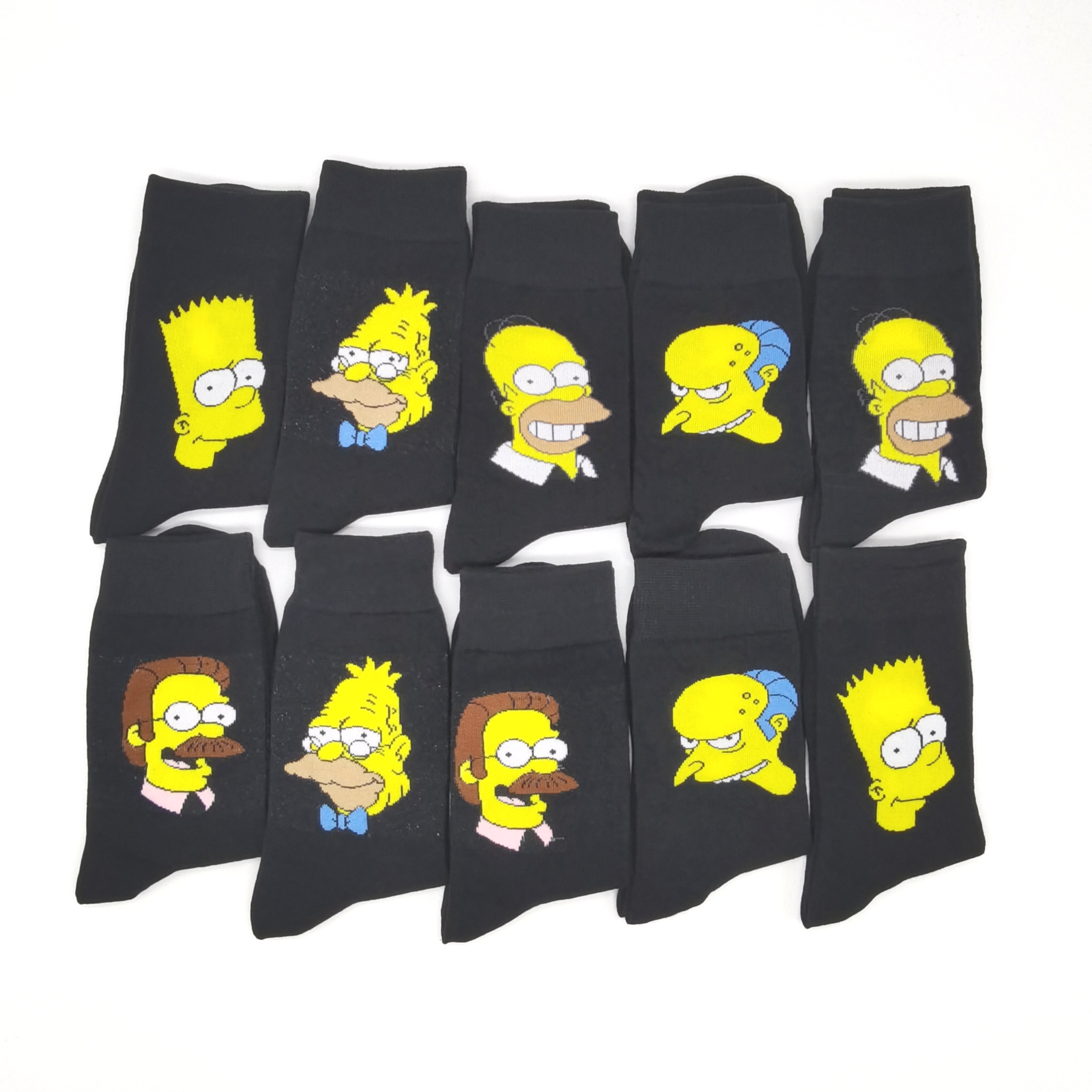 10 Pairs/Pack Funny Men Woman  - Cotton Crew Sock Pack incelemesi ve fiyatı