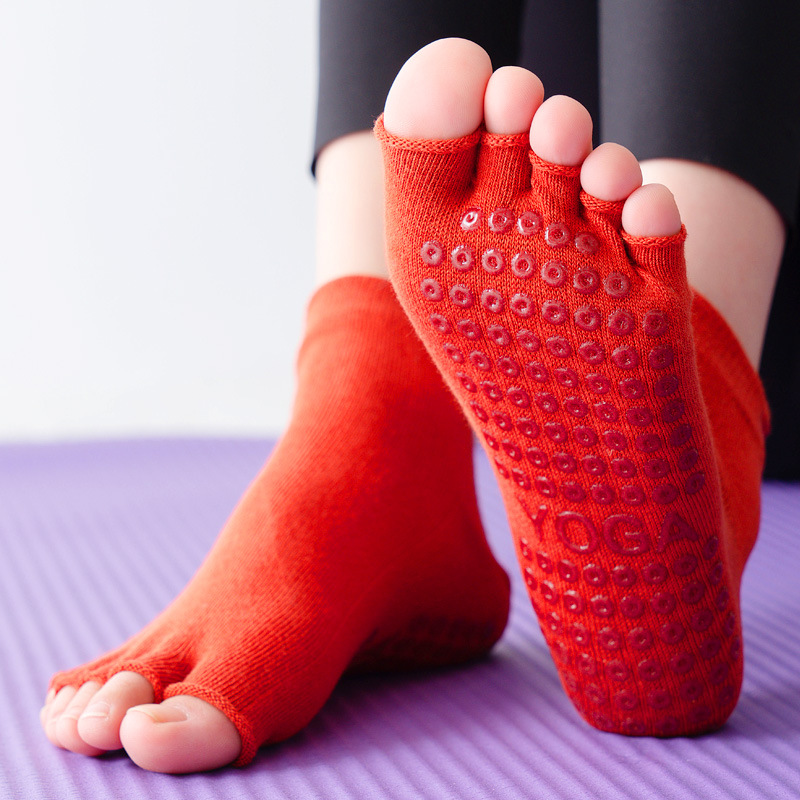 Yoga Socks Half Toe Anti-Slip  - Grip Sock Yoga incelemesi ve fiyatı