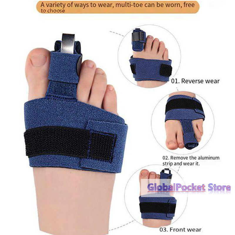 1Pcs Toe Corrector Toe Fractur - Ankle Brace Sock incelemesi ve fiyatı