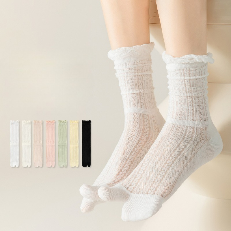 5 Pairs Split-toe Socks Women  - Toe Sock Split incelemesi ve fiyatı