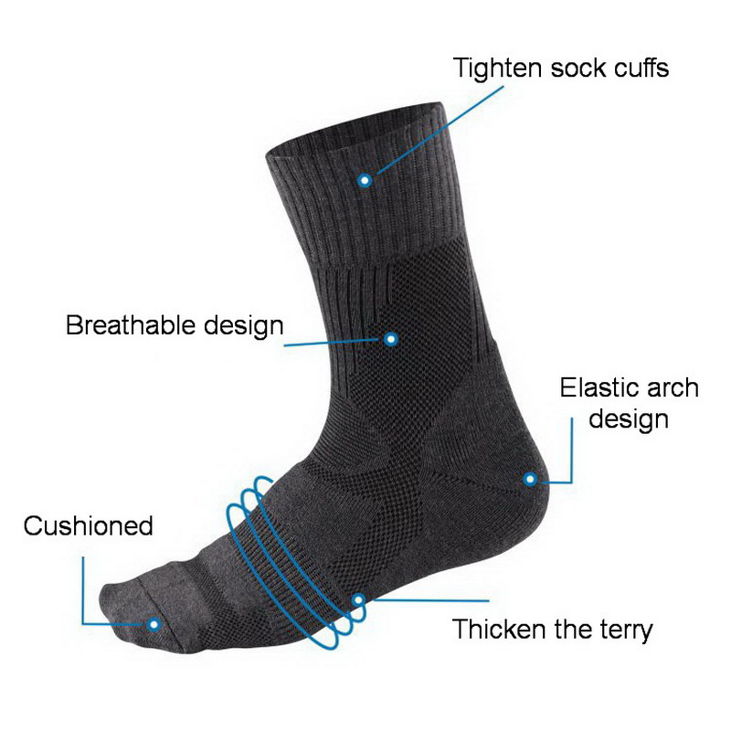 1 Pair Merino Wool Sock Winter - Wool Hiking Sock incelemesi ve fiyatı