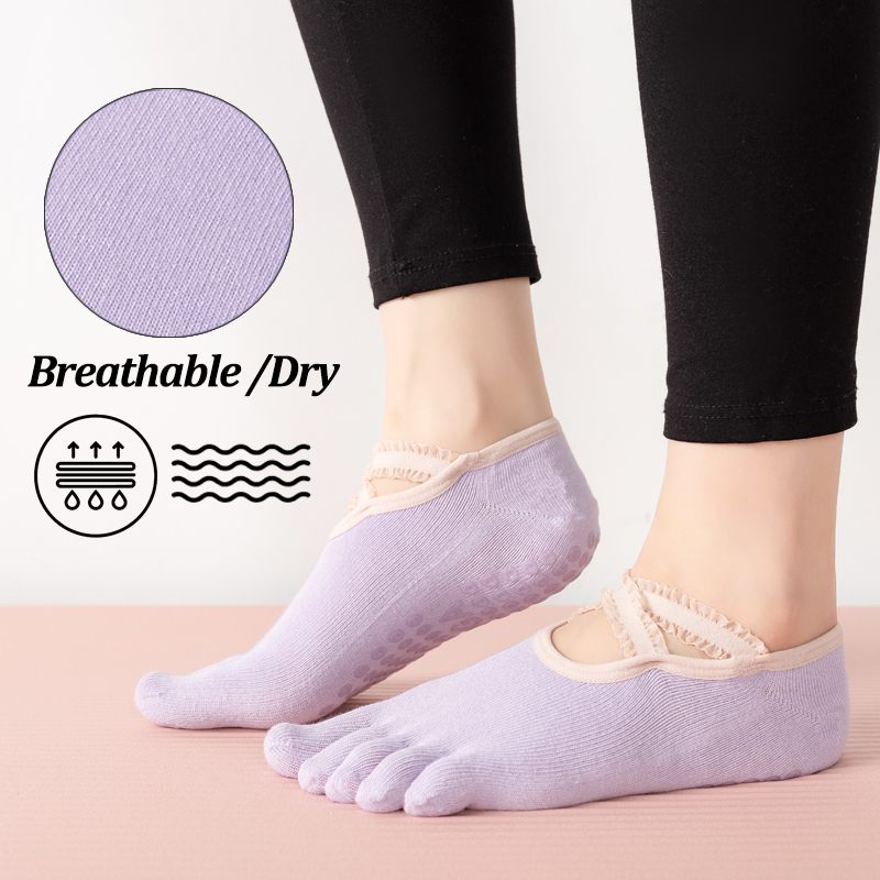 Ladies Non-Slip Pilates Socks  - No Show Sock Women incelemesi ve fiyatı
