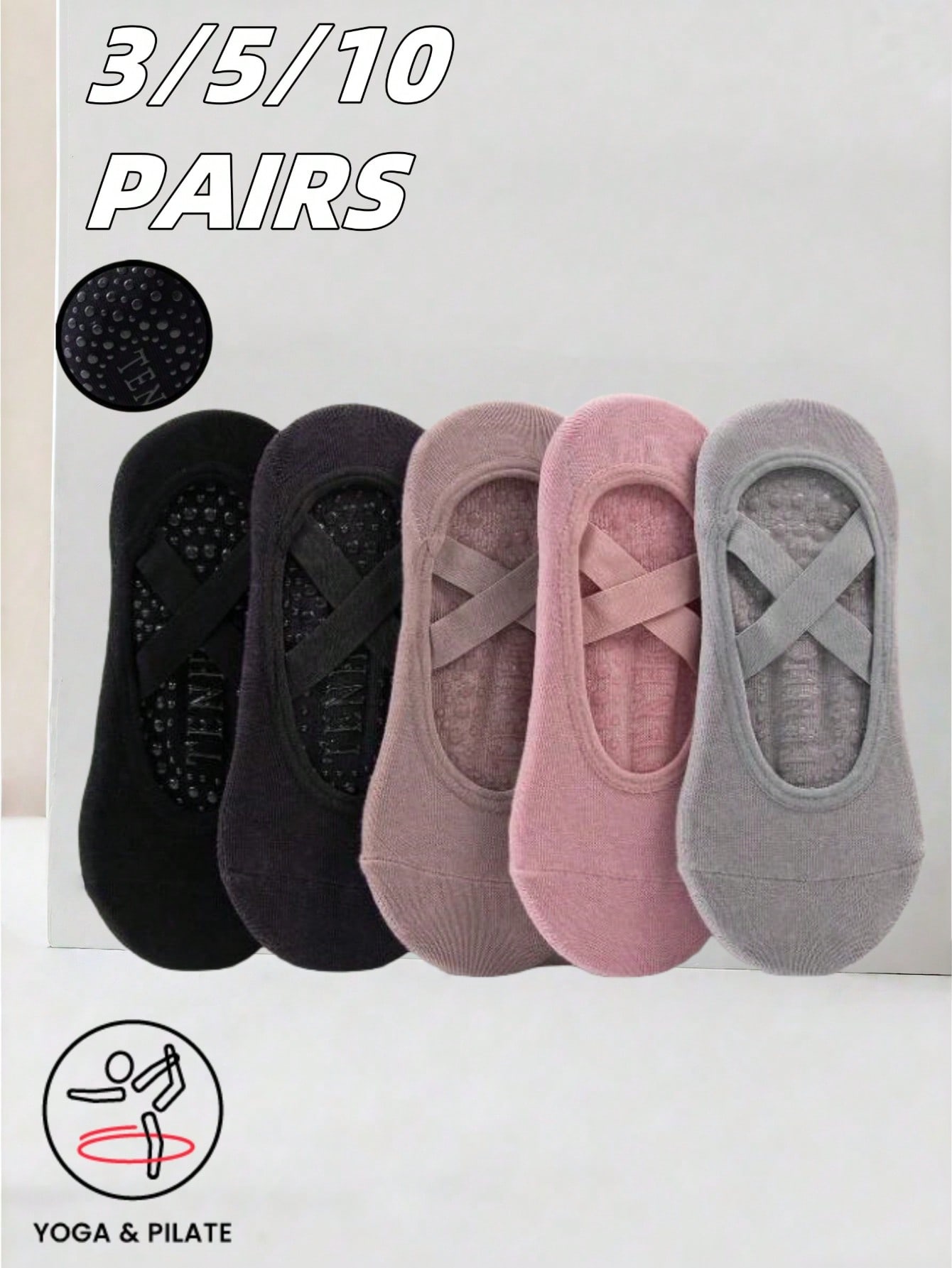 Anti-slip silicone sole yoga s - Grip Sock Yoga incelemesi ve fiyatı