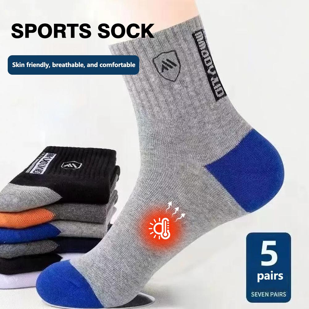 5 Pairs Men's Anti Odor & Anti - Cotton Crew Sock Pack incelemesi ve fiyatı
