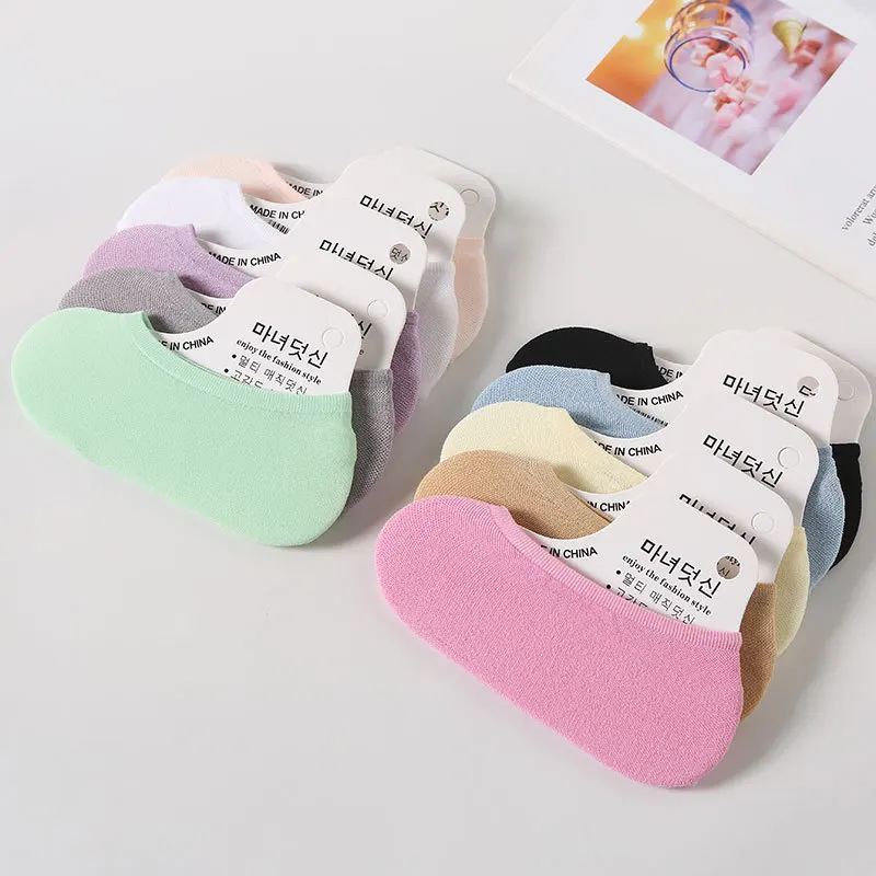 Summer Thin Colorful Girl Invi - Invisibility Sock Loafer incelemesi ve fiyatı