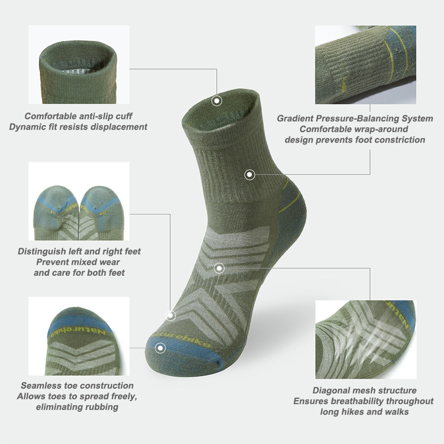 Naturehike Sport Socks Man Soc - Wool Hiking Sock incelemesi ve fiyatı