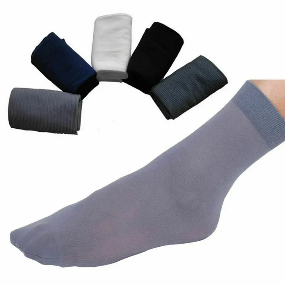 10pairs New Breathable Men Ice - Silk Sock Bamboo incelemesi ve fiyatı