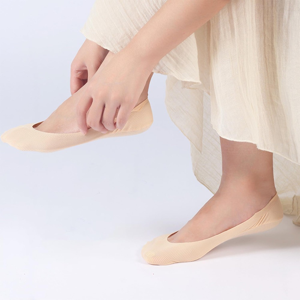6 Pairs No Show Socks Women An - Invisibility Sock Loafer incelemesi ve fiyatı