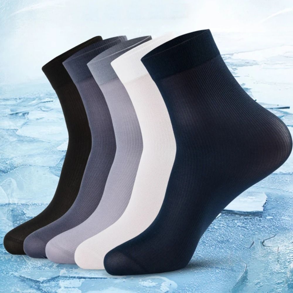 10pairs Men Ice Silk Socks Sum - Silk Sock Bamboo incelemesi ve fiyatı