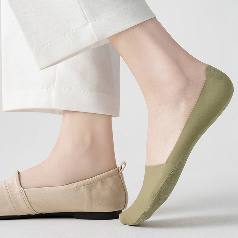 No Show Socks Womens Nylon Non - Invisibility Sock Loafer incelemesi ve fiyatı