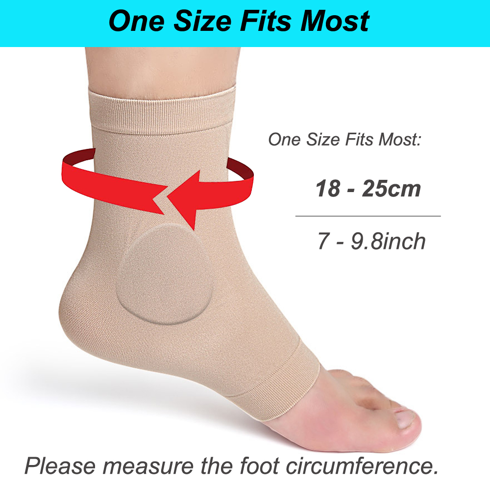 1Pair Boot Bumper Gel Pad Slee - Ankle Brace Sock incelemesi ve fiyatı