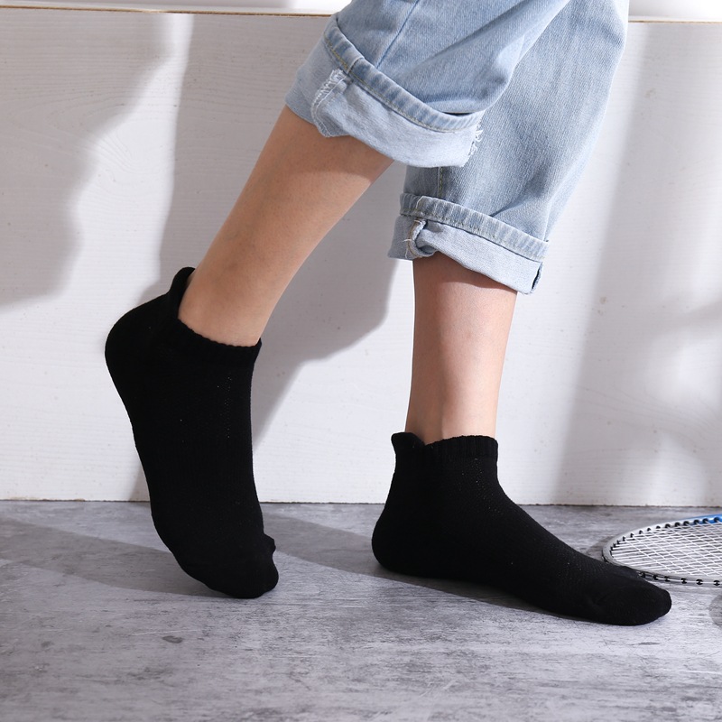 1/5/10 Pairs Unisex Cotton Spo - Ankle Sock Low Cut incelemesi ve fiyatı