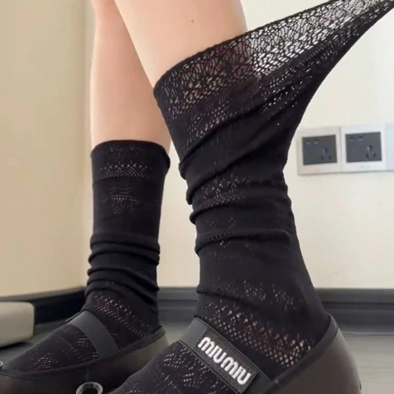 1/4 Pairs Women Lace Trimmed K - Knee High Sock Women incelemesi ve fiyatı