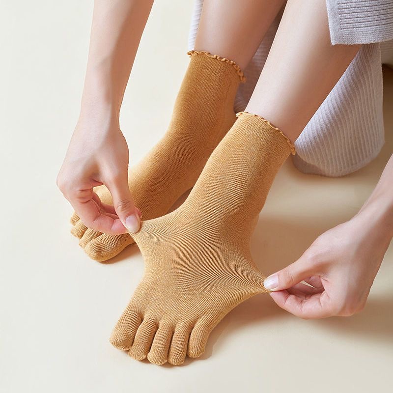 1/5 Pairs Cotton Women Five Fi - Toe Sock Split incelemesi ve fiyatı