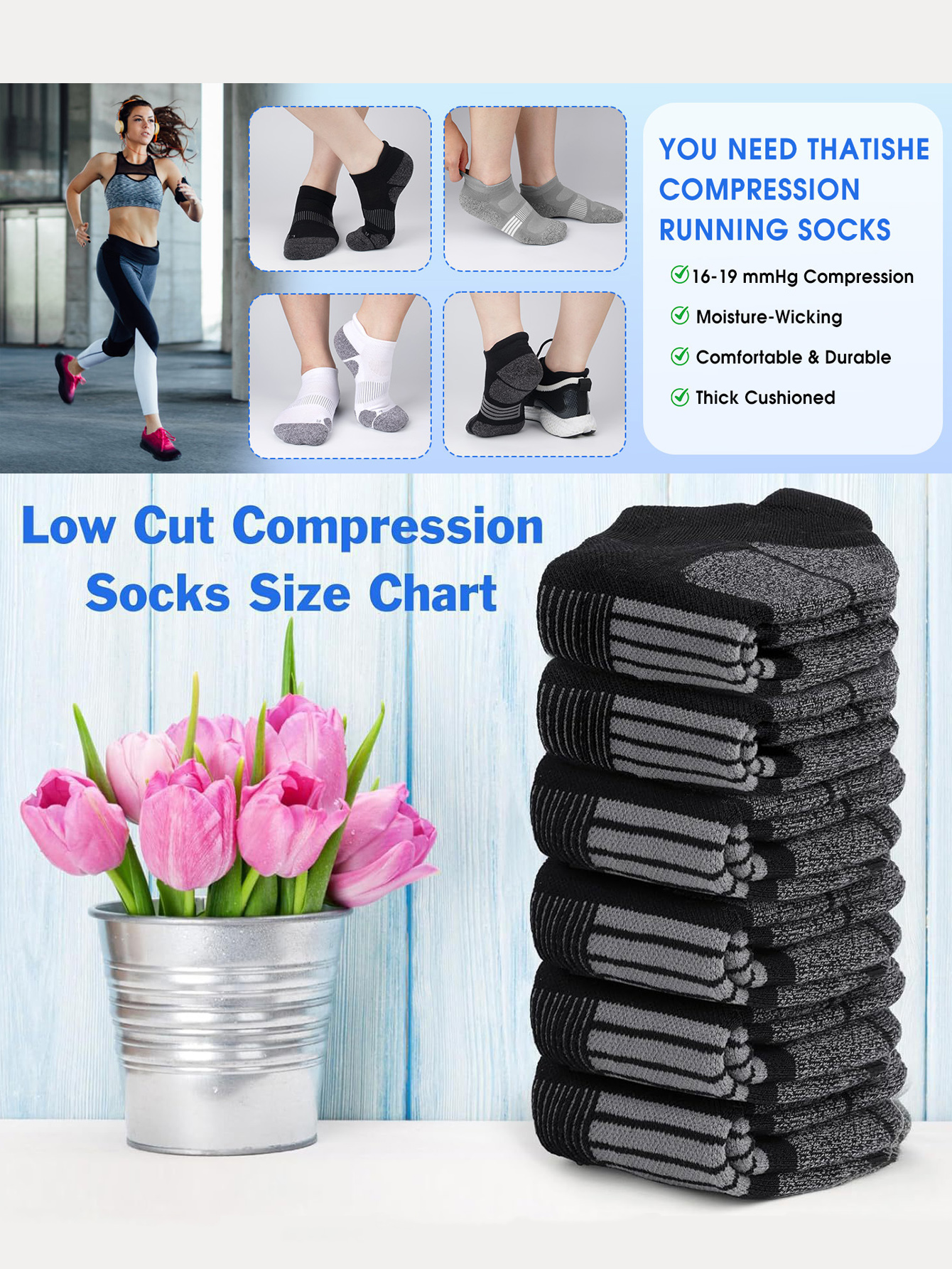 Men's Ankle Socks 6/12 Pairs B - Ankle Sock Low Cut incelemesi ve fiyatı