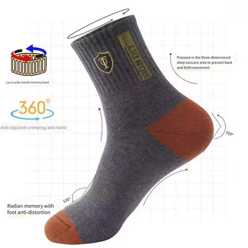 Men's 20-Pack Premium Thermal  - Cotton Crew Sock Pack incelemesi ve fiyatı