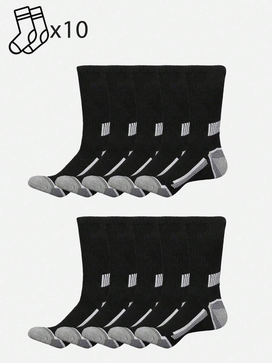 20 Pairs Mens Striped Cushione - Athletic Sock Cushion incelemesi ve fiyatı