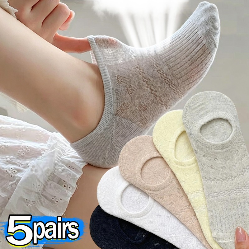 Lace Openwork Ballet Socks for - Invisibility Sock Loafer incelemesi ve fiyatı