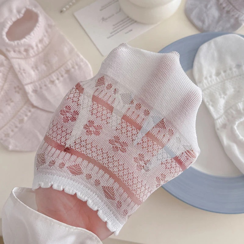 Lace Openwork Ballet Socks for - Invisibility Sock Loafer incelemesi ve fiyatı