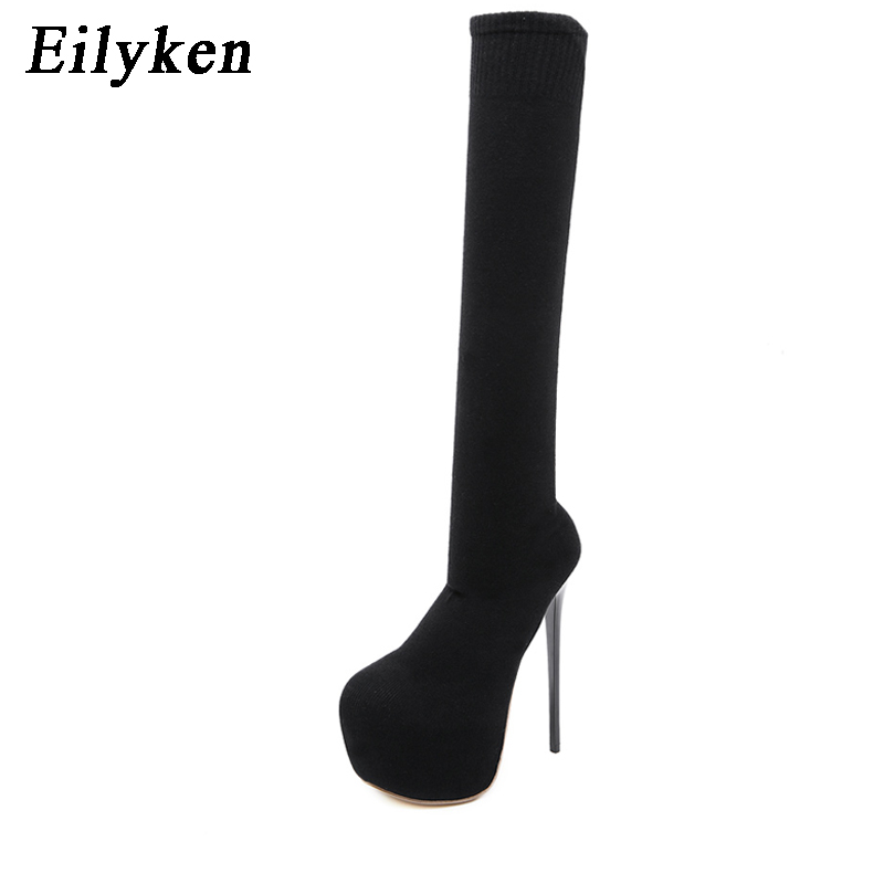 Eilyken Fashion Platform Stret - Knee High Sock Women incelemesi ve fiyatı