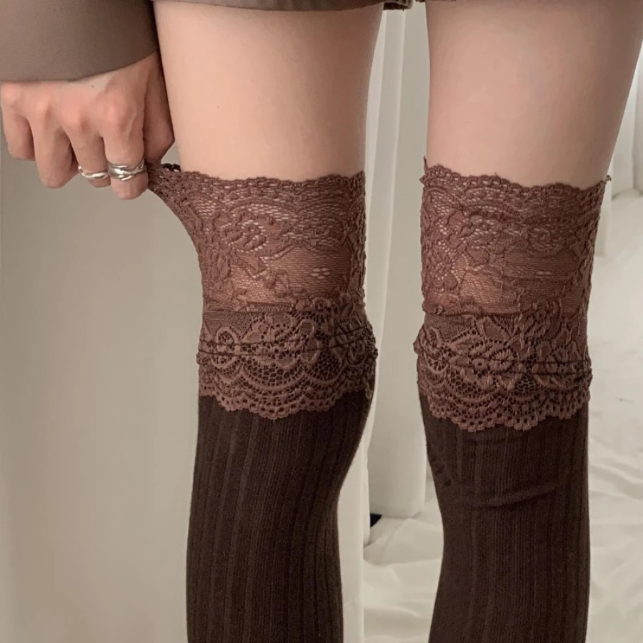 Soft Cotton Thigh High Socks,  - Boot Sock Slouchy incelemesi ve fiyatı