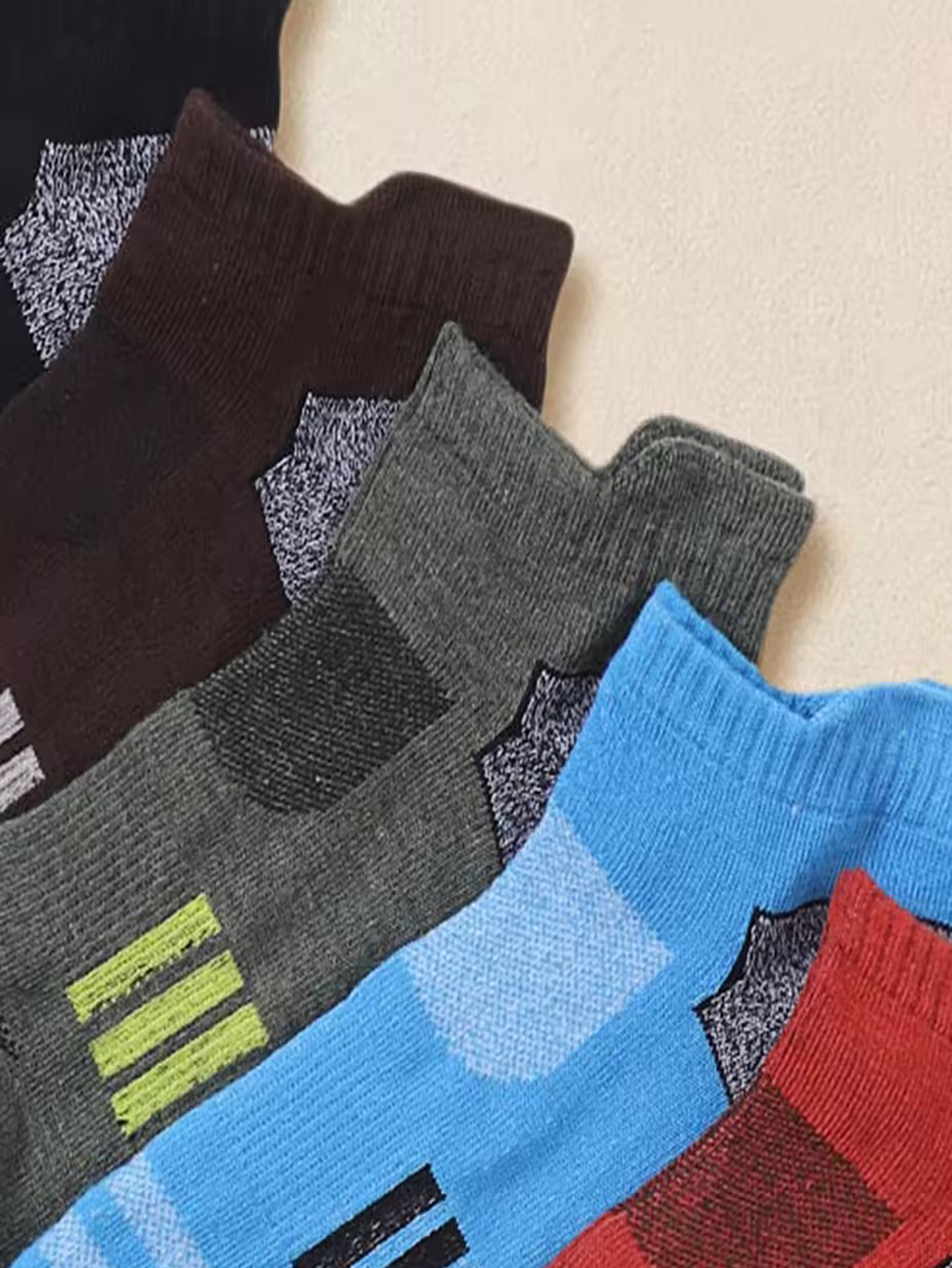6/12 Pairs Men Vibrant Multico - Ankle Sock Low Cut incelemesi ve fiyatı