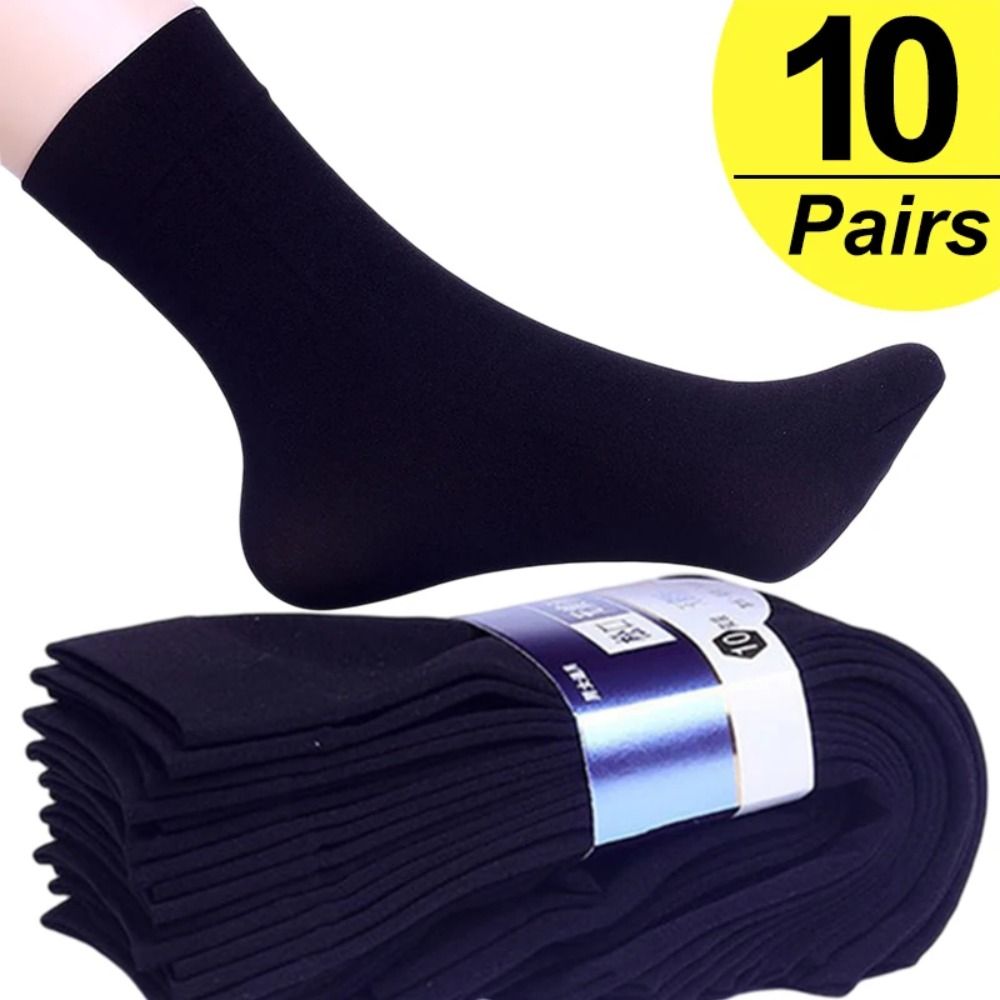 10pairs Fashion Breathable Men - Silk Sock Bamboo incelemesi ve fiyatı