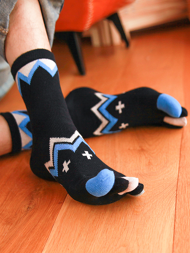 5 Pairs Four-season Pure Cotto - Toe Sock Split incelemesi ve fiyatı