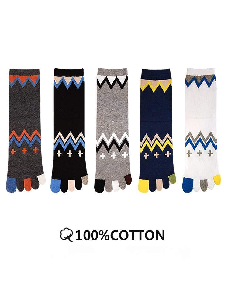 5 Pairs Four-season Pure Cotto - Toe Sock Split incelemesi ve fiyatı