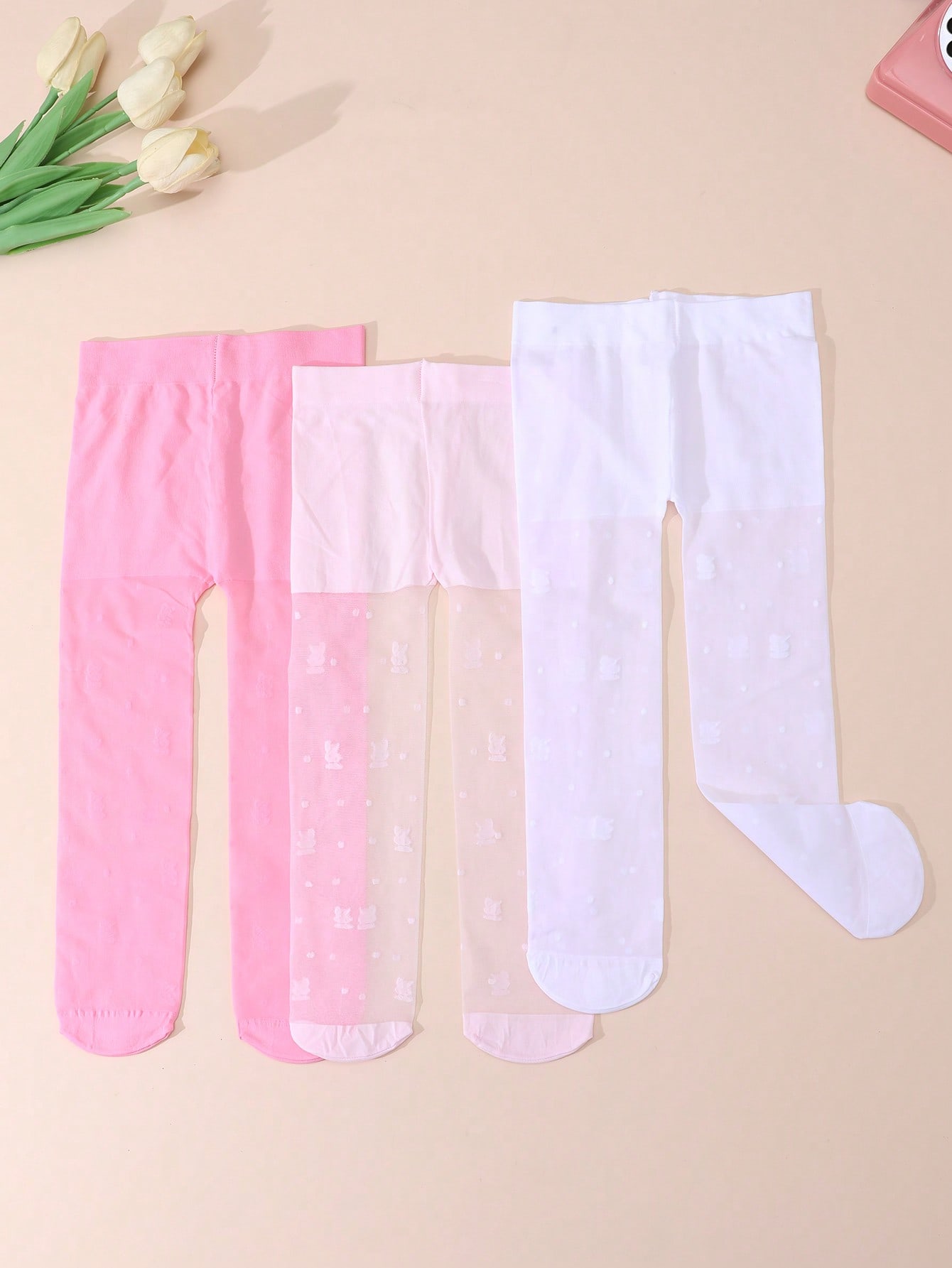3Pack Toddler Girls Floral Pri - Tights Pantyhose Sheer incelemesi ve fiyatı