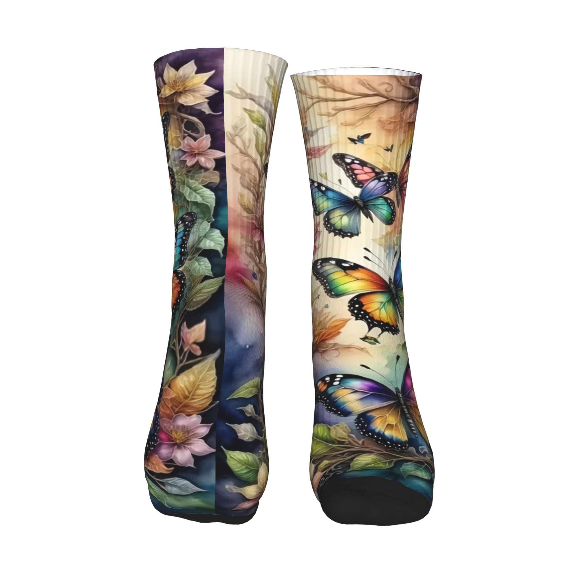 Colorful Butterflies and Flowe - Dress Sock Men incelemesi ve fiyatı