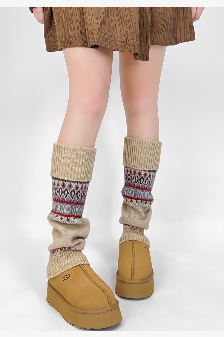 New Women's Knitted Leg Warmer - Boot Sock Slouchy incelemesi ve fiyatı