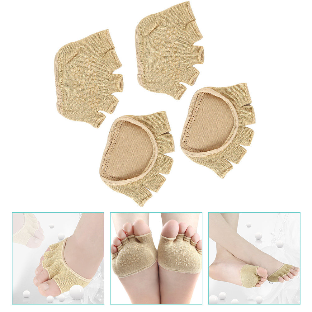 2Pairs Cotton Toeless Yoga Soc - Grip Sock Yoga incelemesi ve fiyatı
