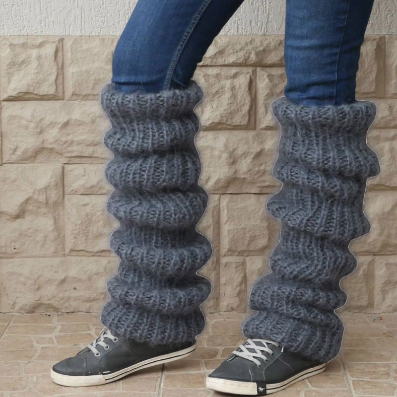 Women Winter Chunky Crochet Kn - Boot Sock Slouchy incelemesi ve fiyatı