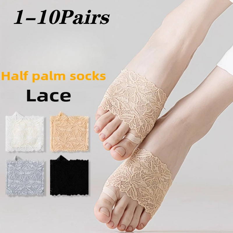 1-10Pairs Women Lace Loafer So - Invisibility Sock Loafer incelemesi ve fiyatı
