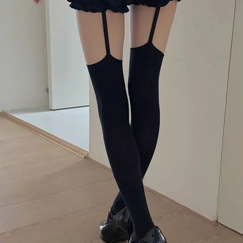 Gothic Cross Gyaru Stockings W - Knee High Sock Women incelemesi ve fiyatı