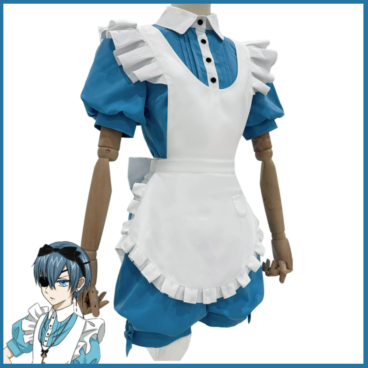 Anime Ciel Phantomhive Smile C - Dress Sock Men incelemesi ve fiyatı